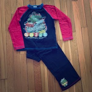 Boys 7/8 Thunderbirds pajama set
